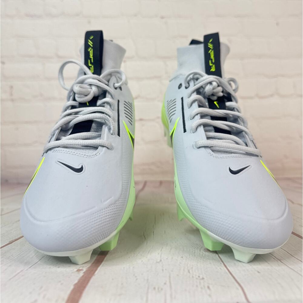 Nike Vapor Edge Pro 360 2 Platinum Green Football Cleats Mens Sz 10.5 DA5456-004 - Picture 5 of 10